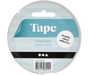 Tape & Lim - Creativ Company Double Sided Adhesive Tape 3mm 10m - 24632