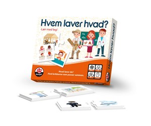 Brettspill & Puslespill - Danspil Hvem laver hvad - 16007