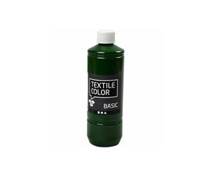 Arts & Crafts - Tilbehør - Creativ Company Textile paint - Grass Green 500ml - 34151