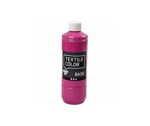 Arts & Crafts - Tilbehør - Creativ Company Textile paint - Pink 500ml - 34146