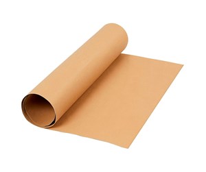 Papir, Fotopapir & Etiketter - Creativ Company Faux Leather Paper Light brown 1m - 498940