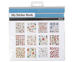 Arts & Crafts - Tilbehør - Creativ Company Sticker package Christmas 12 sheets - 28969