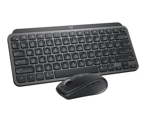 Tastatur - Logitech MX Keys Mini Combo for Business - Tastatur & Mussett - Fransk - Svart - 920-011055