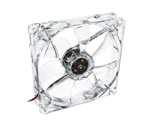 Kabinettvifte - Akyga AW-12A-WH - case fan - Kabinettvifte - 120mm - Gjennomsiktig - AW-12A-WH