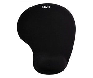 Musematte & Tilbehør  - Savio mouse pad with wrist pillow - SAVMP-01B