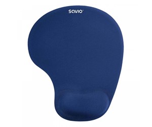 Musematte & Tilbehør  - Savio mouse pad with wrist pillow - SAVMP-01NB