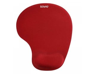 Musematte & Tilbehør  - Savio mouse pad with wrist pillow - SAVMP-01R