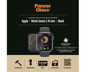 Mobil - Beskyttelsesglass - PanzerGlass Apple Watch Series 8 | 7 | 45mm | Screen Protector Glass - PANZER2019