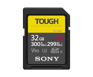 Minnekort - Sony SF-G series TOUGH SF-G32T 32GB - SF32TG