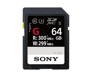 Minnekort - Sony SF-G Series SF-G64 64GB - SF64TG