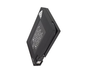 Hard drive - External - Apricorn Aegis Padlock Fortress - Ekstern Harddisk - 2TB - Svart - A25-3PL256-2000F