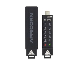 Minnepenn - Apricorn Aegis Secure Key 3NXC - 64GB - Minnepenn - ASK3-NXC-64GB