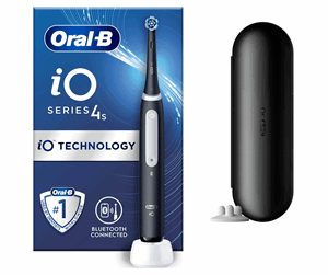 Elektrisk tannbørste - Oral-B Elektrisk tannbørste iO4S sort - 4210201414902