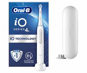 Elektrisk tannbørste - Oral-B Elektrisk tannbørste iO 4S hvit elektrisk tannbørste - 4210201414865