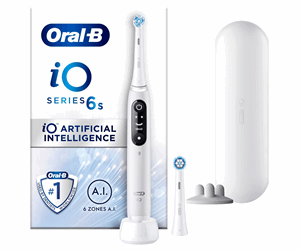 Elektrisk tannbørste - Oral-B Elektrisk tannbørste iO 6S hvit - 4210201427407