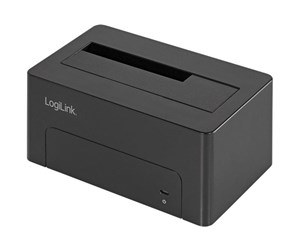 Harddisk - Tilbehør - LogiLink USB 3.1 Gen 2 Quickport 1-Bay for 2.5/3.5" SATA HDD/SSD - QP0027