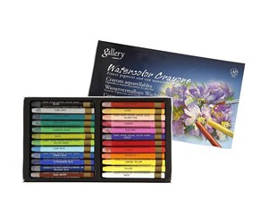 Hobbyartikler - Creativ Company Gallery - Watercolor (24 pcs.) - 38285