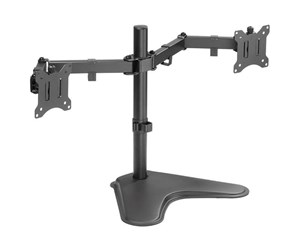 Skjermholder - LogiLink Dual monitor stand 17–32" steel arm length: each 390 mm - BP0099