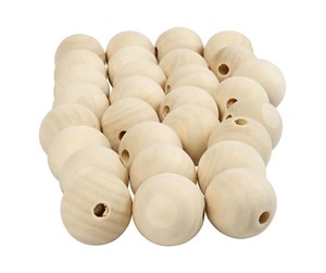 Kreative leker - Creativ Company Wooden Beads 200pcs. - 57061