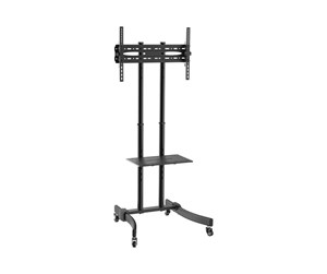 Veggmontering, AV-braketter & AV-møbler - LogiLink TV/monitor cart 37–70" height adjustable 40 kg max. 40 kg 70" 200 x 200 mm - BP0026