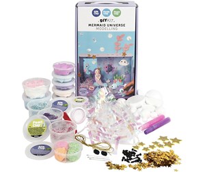 Arts & Crafts - Tilbehør - Creativ Company DIY Kit - Mermaid Universe - Modelling Set - 97061