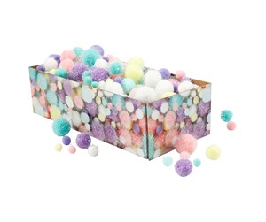 Arts & Crafts - Tilbehør - Creativ Company Pom-poms Pastel colours 400gr. - 51895