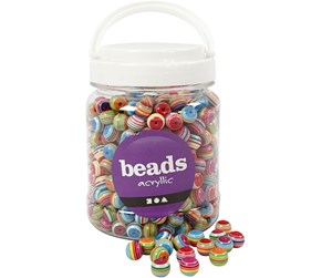 Kreative leker - Creativ Company Multi Mix Beads 700ml - 69984