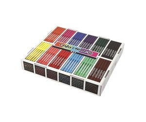 Hobbyartikler - Creativ Company Large package with 12x24 colored pens - 373545