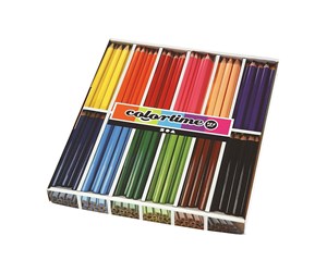 Hobbyartikler - Creativ Company Triangular Jumbo colored pencils - 38080