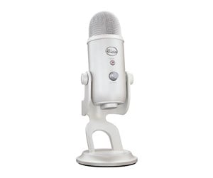 Mikrofon - Blue Mic Yeti USB - Offwhite - Microphone for Windows PC and Mac - 988-000533