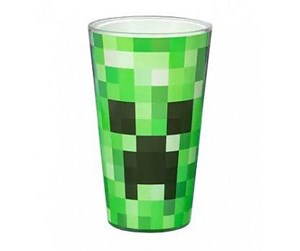 Reklameartikler - Paladone - Minecraft Creeper Glass - PP6729MCF