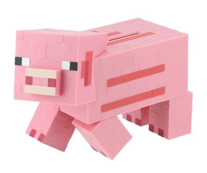 Reklameartikler - Paladone - Minecraft Pig Money Bank - PP6590MCF