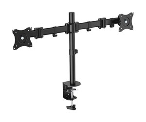 Skjermholder - LogiLink Dual monitor mount 13–27" steel arm length: each 428 mm - BP0022