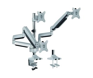 Skjermholder - LogiLink Triple monitor mount 13–32" aluminum 2x gas spring - BP0052