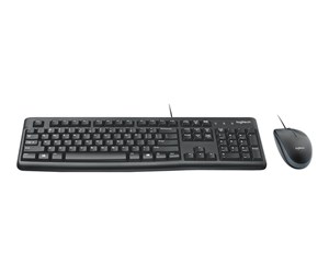 Tastatur - Logitech Desktop MK120 - Tastatur & Mussett - Italiensk - 920-002543