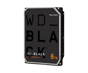 Harddisk - WD Black - 8TB - Harddisk - WDBSLA0080HNC-WRSN - SATA-600 - 3.5" - WDBSLA0080HNC-WRSN