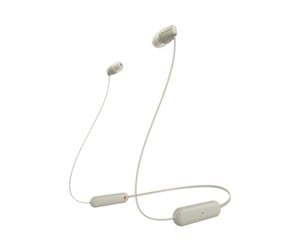 Hodetelefoner - Sony WI-C100 - earphones with mic - Beige - WIC100C.CE7