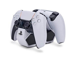 Spill - Tilbehør - PowerA Twin Charging Station for DualSense Wireless Controllers (EU) - Game controller charger / data cable - Sony PlayStation 5 - 1522855-01