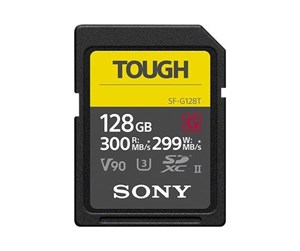 Minnekort - Sony SF-G series TOUGH SF-G128T 128GB - SFG1TG