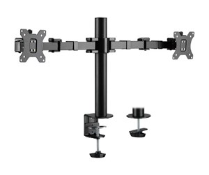 Skjermholder - LogiLink Dual monitor mount 17–32" arm length: adjustable - BP0106