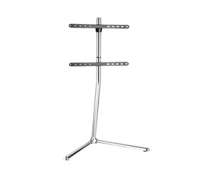 Veggmontering, AV-braketter & AV-møbler - LogiLink TV stand 49–70" with V-Base 40 kg max. chrome 40 kg 70" 200 x 200 mm - BP0080