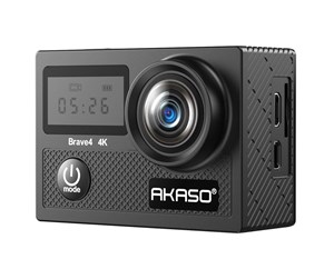 Actionkamera - Akaso Brave 4 Ultra HD 4K Wifi Action Camera With Digital Zoom - SYA0004-BK1