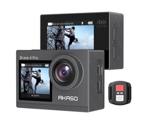 Actionkamera - Akaso Brave 4 Pro Dual Screen 4K/30fps 20MP Action Camera - SYYA0013-GY