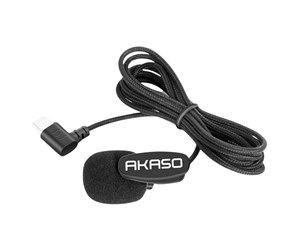 Actionkamera  - Tilbehør - Akaso USB-C microphone for Brave 7 and Brave 8 - SYZ0086-BK