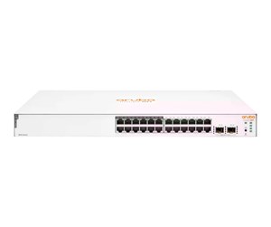 Switch/splitter - Hewlett Packard Enterprise Aruba Instant On 1830 24G 12p Class4 PoE 2SFP 195W Switch - JL813A#ABB