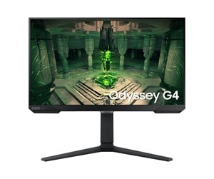 Skjerm - 25" Samsung Odyssey G4 - 1920x1080 (FHD) - 240Hz - IPS - LS25BG400EUXEN