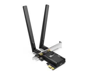 Nettverksadapter - TP-Link Archer TX55E AX3000 Wi-Fi 6 Bluetooth 5.2 PCIe Adapter - ARCHER TX55E