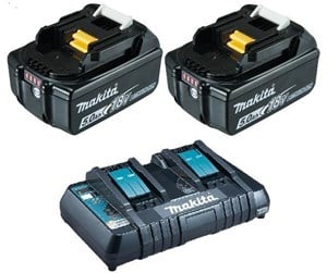 Batterier & Ladere - Makita 199482-2 18V 5 Ah Power Source Kit - 199482-2