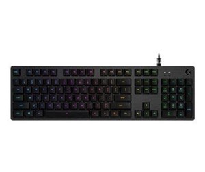 Tastatur - Logitech Gaming G512 - Gamingtastatur - Engelsk - Storbritannia - Svart - 920-009350