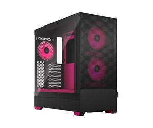 Kabinett - Fractal Design Pop Air RGB - Magenta Core TG Clear Tint - Kabinett - Miditower - Rosa - FD-C-POR1A-03